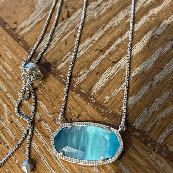 Kendra Scott Jewelry - Blue tigers eye Delaney necklace kendra Scott